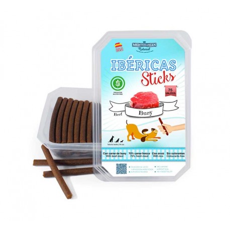 Sticks Barritas Naturales Buey Mediterranean