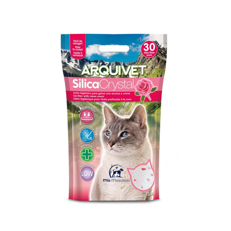 Silica Crystal aroma rosas 3,8 L