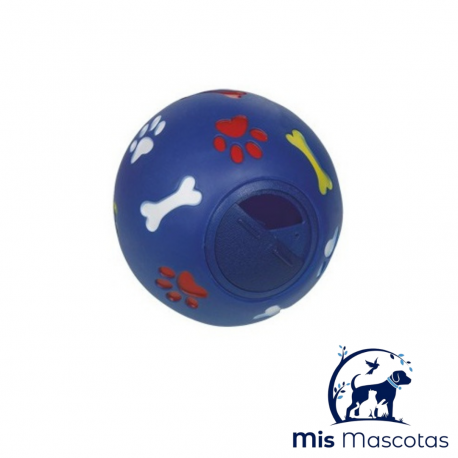 Pelota Azul Dispensadora 11cm Nobby