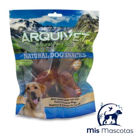 Snack Aros Masticables con Pato 6 uds.