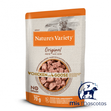 Nature Variety Original Paté Pollo y Ganso 70Grs