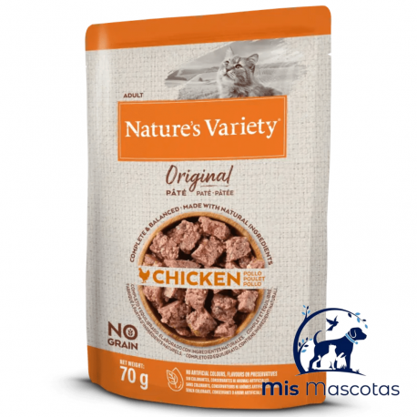 Nature Variety Original Paté Pollo 70Grs