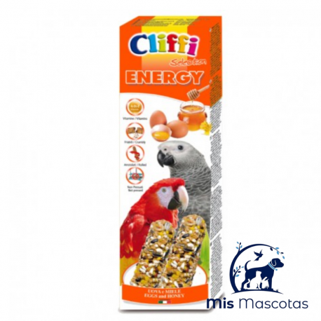 Barritas Loro Cliffi de Huevo y Miel - 150gr (2 barritas)