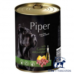 Lata Piper Perro con Carne de Caza y Calabaza 800 Grs