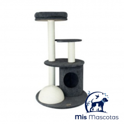 Rascador Twinbee Castillo Bola + Gris Dapac - mismascotasronda