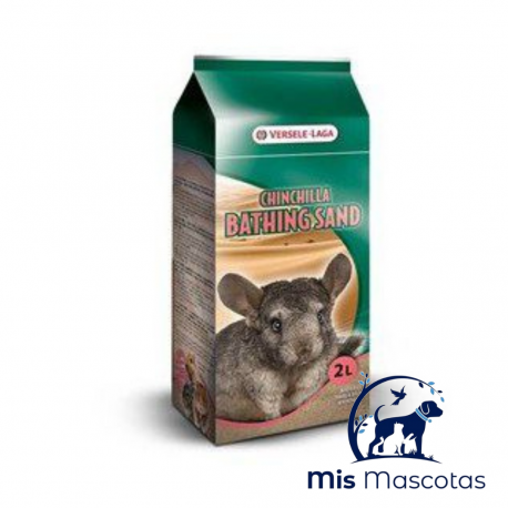Arena de Baño para Chinchillas 1,3 Kg/ 2 L - mismascotasronda