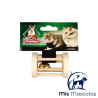 Juguete Roedor Madera con Cascabel 7cm - www.mismascotasronda.com