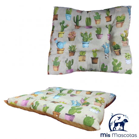 Colchoneta con Cactus de 65 cm www.mismasotasronda.es