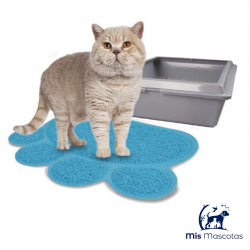 Alfombrilla para Bandeja Higienica Huella Flamingo (30x40 cm) www.mismascotasronda.es