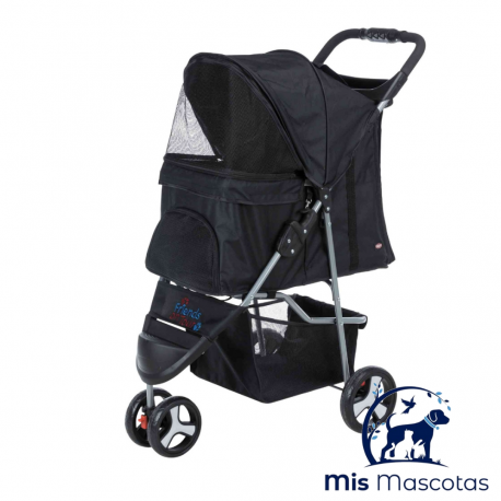 Carro de Paseo para Perros y Gatos de 47 × 100 × 80 cm