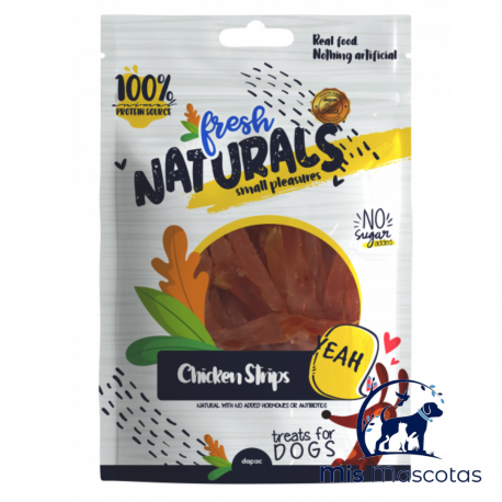 Fresh Naturals Tiras de Pollo 100 Grs