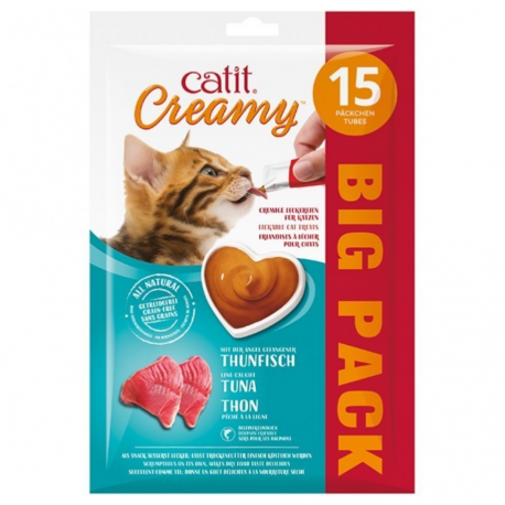 Catit Creamy de Atún 15 uniades www.mismascotasronda.es