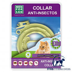 Collar Anti Insectos para Gatos Menforsan www.mismascotasronda.es 