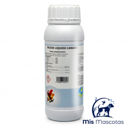 Teccox liquido Canariz 500 ml. Www.mismascotasronda.es 
