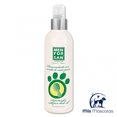 Menforsan Aceite de Visón Puro Desenredante 125 ml www.mismascotasronda.es