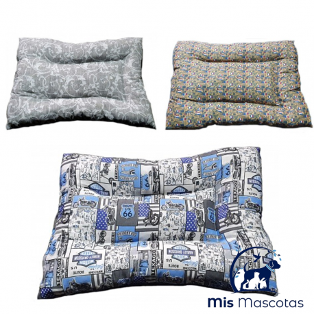 Colchoneta Cojin 105x70 cm Eco Estampado Surtido www.mismascotasronda.es