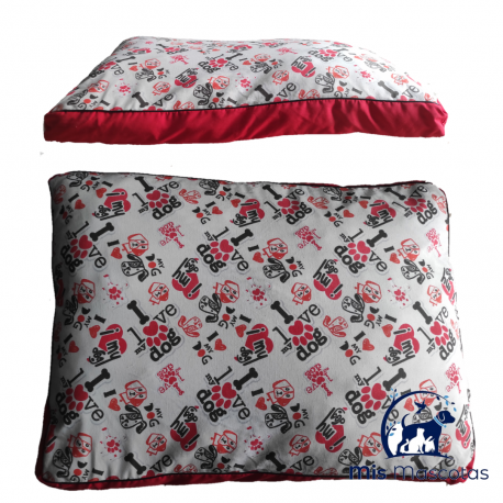 Colchoneta Alaska I Love My Love 100x70 cm www.mismascotasronda.es