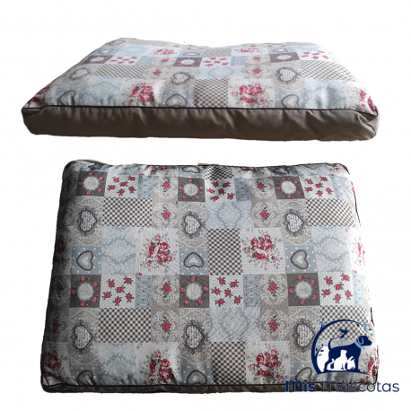 Colchoneta Alaska Love Roses 100x70 cm www.mismascotasronda.es