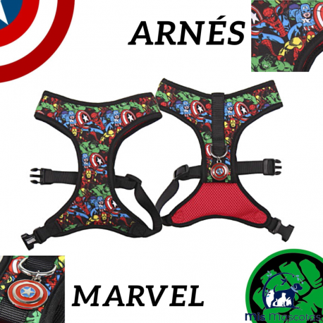 Arnés Marvel para Perros www.mismascotasronda.es