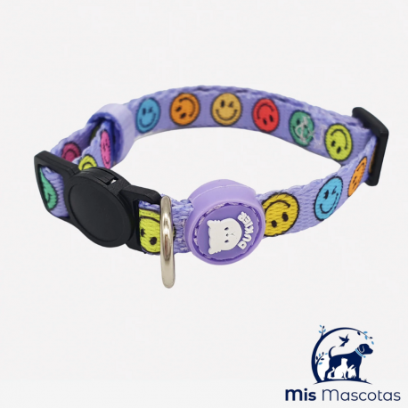 Collar gato Smiley www.mismascotasronda.es