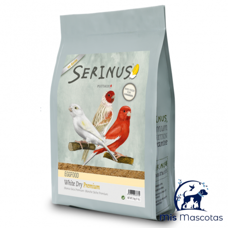 Pasta de Cría Blanca Seca Premium Serinus www.mismascotasronda.es