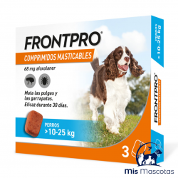 FRONTPRO Comp.Masticables 10-25 Kg con 3 pastillas