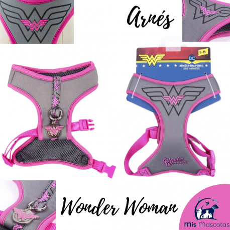 Arnés Wonder Woman para Perros www.mismascotasronda.es