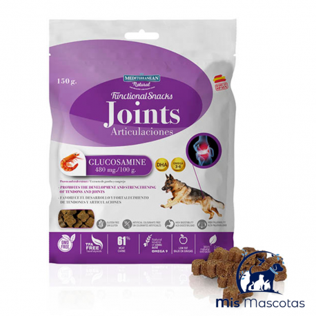 Snack Funcional Articulaciones 150 Grs www.mismascotasronda.es