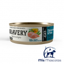 Bravery Cat Adulto Pollo y Guisantes 70 Grs