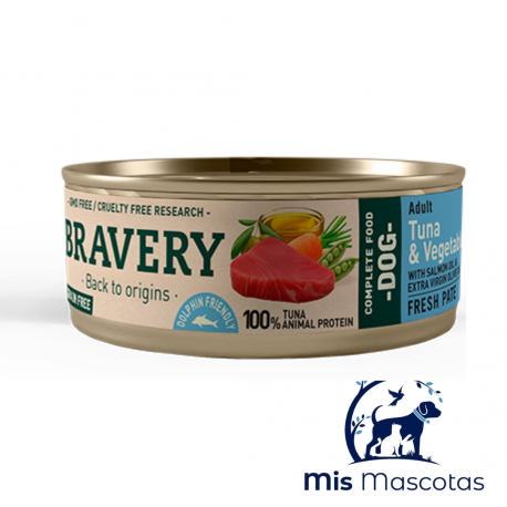 Bravery Cat Adulto Esterilizado Atún y Verduras 70 Grs www.mismascotasronda.es