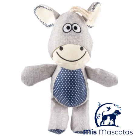 Juguete Hutch Burro Gris Claro Flamingo www.mismascotasronda.es