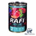 Lata Rafi Junior Paté Cordero y Arándanos 400 Grs