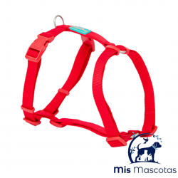 Arnés Nylon Basic Rojo Freedog www.mismascotasronda.es