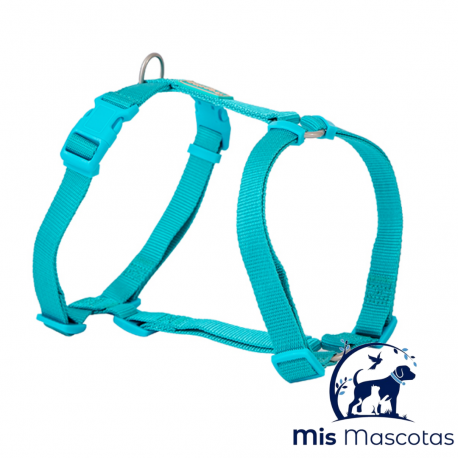 Arnés Nylon Basic Turquesa Freedog www.mismascotasronda.es