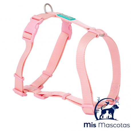 Arnés Nylon Basic Rosa Freedog www.mismascotasronda.es