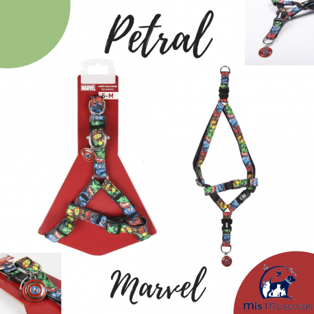 Petral Marvel para Perros XS/S www.mismascotasronda.es