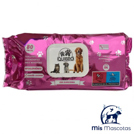 Toallita de Clorhexidina para Perros www.mismascotasronda.es