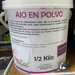 Ajo Molido 500 Grs www.mismascotasronda.es