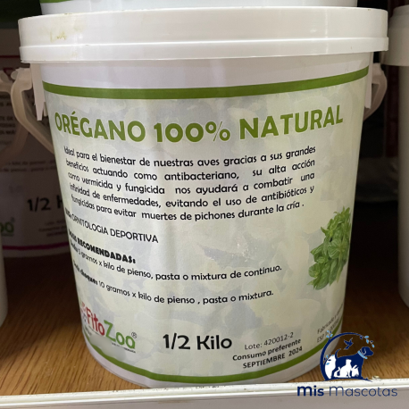 Oregano 500 Grs www.mismascotasronda.es