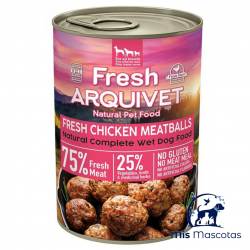 Fresh Chicken Meatballs - Albóndigas con pollo, zanahoria y guisantes 400g