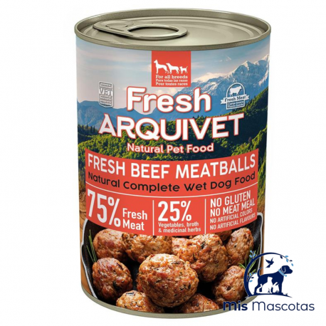 Fresh Beef Meatballs - Albóndigas con ternera, boniato y zanahoria - 400g