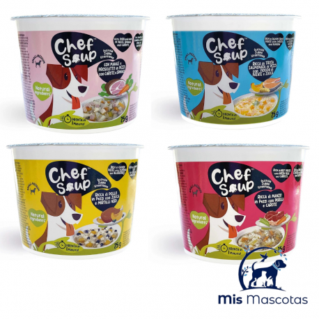 Chef Soup Sopas Instantaneas para Perros www.mismascotasronda.es