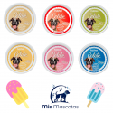 Helado natural de frutas para perros