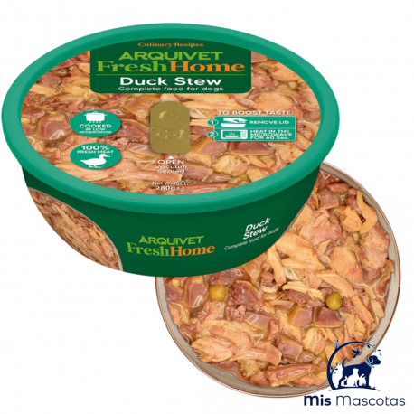 Arquivet Fresh Home Estofado Casero de Pato www.mismascotasronda.es