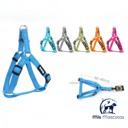 Arnés triangular reflectante 2,0*41/66 CM www.mismascotasronda.es