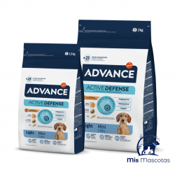 advance dog mini light chicken & rice www.mismascotasronda.es