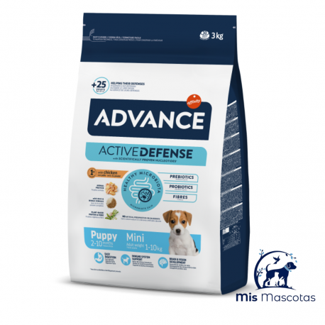 Advance dog protect puppy mini chicken & rice www.mismascotasronda.es