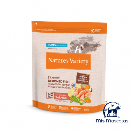 Puppy mini no grain salmon www.mismascotasronda.es